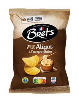 Chips ondulées à l'Aligot à l’Aveyronnaise