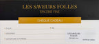 Carte cadeau Les Saveurs Folles