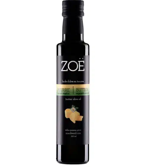 Huile d'olive Zoe infusée au beurre