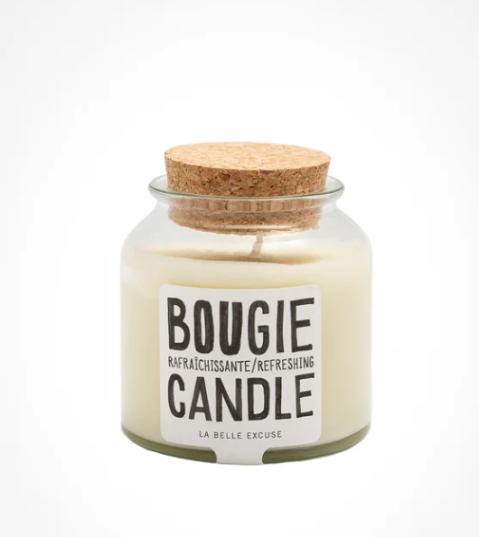 Bougie rafraîchissante