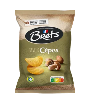 Chips ondulées aux Cèpes