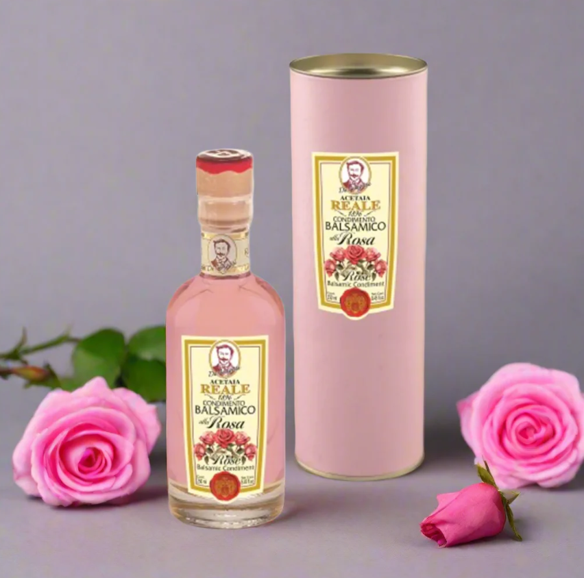 Condiment balsamique à la rose