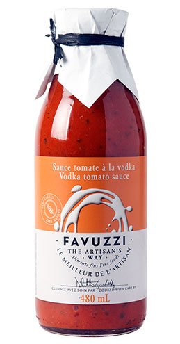 Sauce tomate à la vodka
