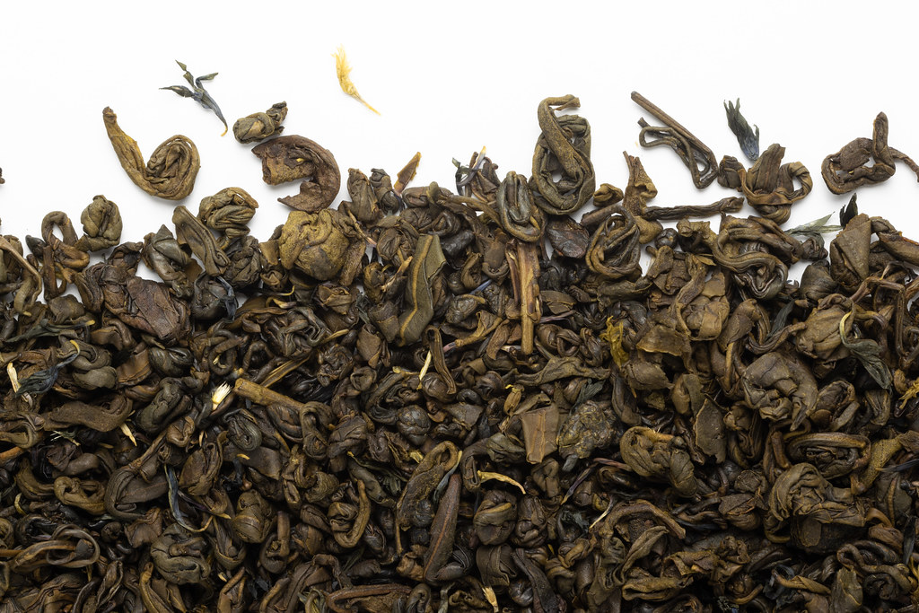 Thé vert-Earl Grey