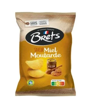 Chips ondulées au Miel Moutarde