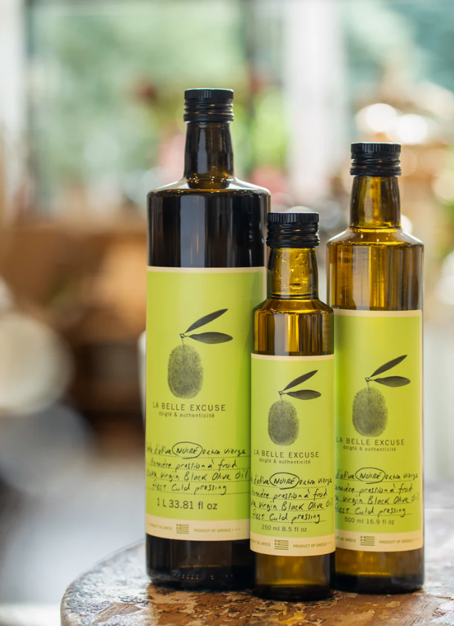 Huile d'olive noire extra vierge