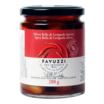 Olives Bella di Cerignola épicées