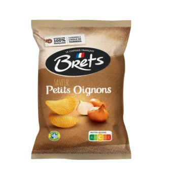 Chips ondulées au Petits Oignons