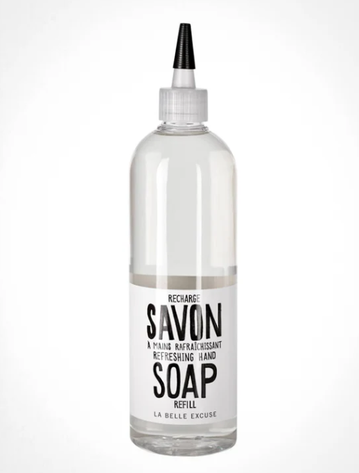 Recharge de savon à mains rafraîchissant
