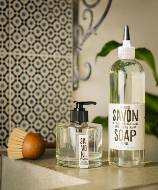 Recharge de savon à mains rafraîchissant