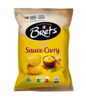 Chips ondulées à la Sauce Curry