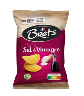 Chips ondulées au Sel & Vinaigre