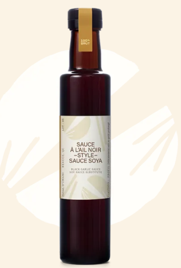 Sauce à l'ail noir style sauce soya