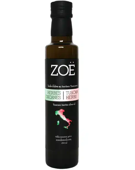Huile d'olive Zoe infusée aux herbes toscanes