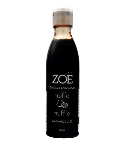Crème balsamique foncé Zoe à la truffe